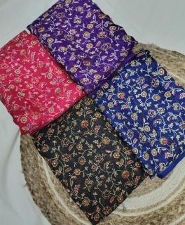 GC marshmellow silk Saree suppliers in Surat
