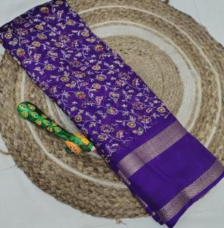 GC marshmellow silk Saree suppliers in Surat