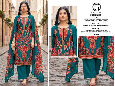 Gucchi paradise-1020 Party wear dress material in Kolkata