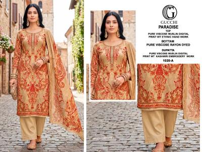Gucchi paradise-1020 Party wear dress material in Kolkata