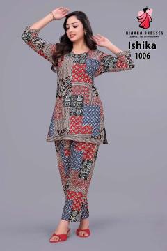 Hiaara ishika vol-1 coord set  Wholesale kurtis in Pune