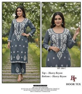 Hoor tex hf- 186 coord set Kurti manufacturers in Surat
