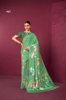 Hypnotex paula Printed sarees wholesale in Ahmedabad