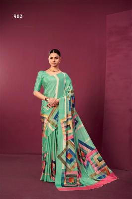 Hypnotex paula Printed sarees wholesale in Ahmedabad