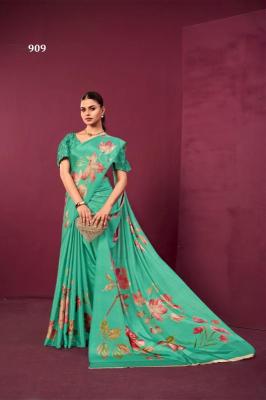 Hypnotex paula Printed sarees wholesale in Ahmedabad