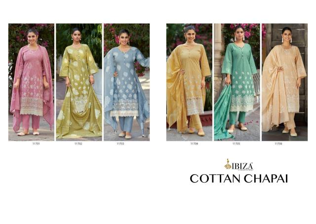 Ibiza cottan chapai Designer dress material in Kolkata
