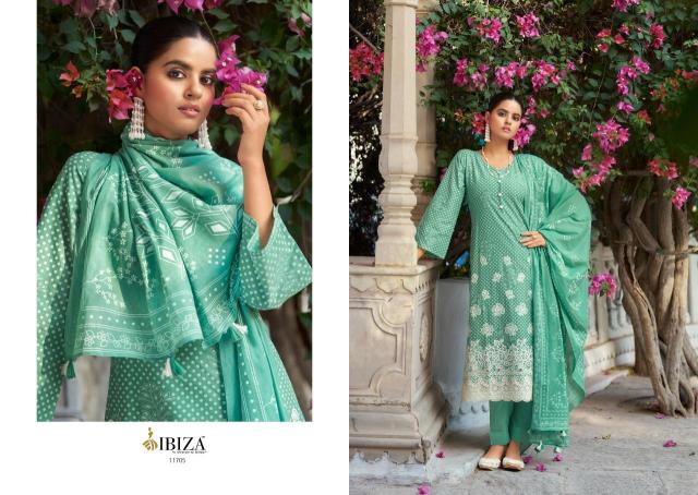 Ibiza cottan chapai Designer dress material in Kolkata