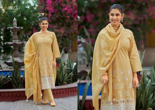 Ibiza cottan chapai Designer dress material in Kolkata