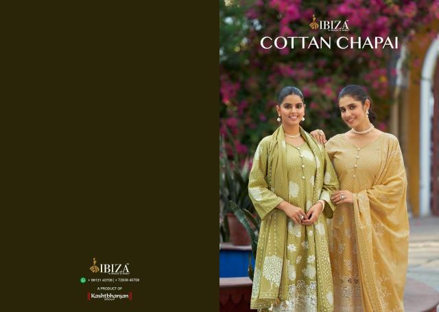 Ibiza cottan chapai Designer dress material in Kolkata