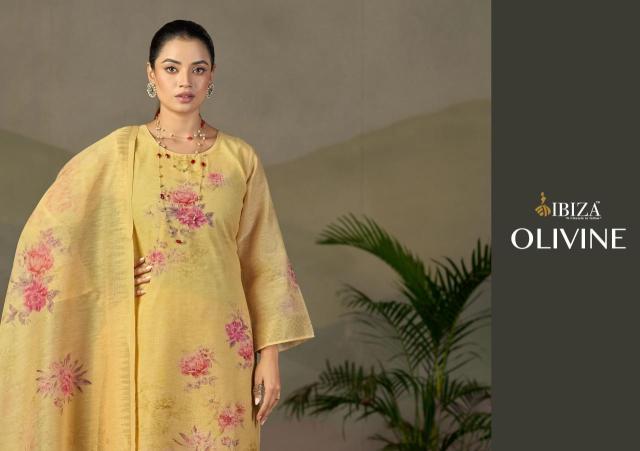 Ibiza olivine dress material Wholesale clothing suppliers in kolkata