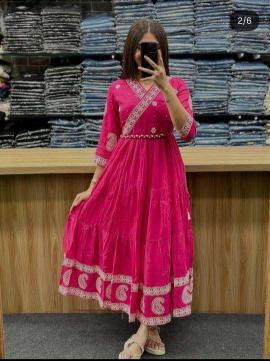 Jaipuri 3pcs Designer Kurtis at wholesale prices