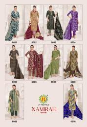 Jt namirah vol-5 Dress materials manufacturers in Delhi