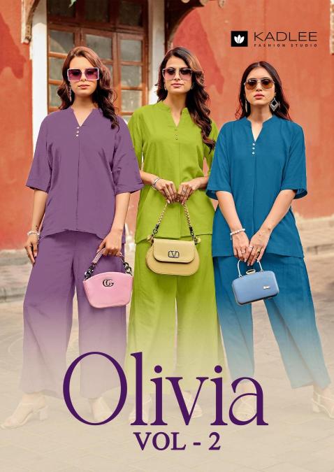 Kadlee olivia vol 2 coord set Kurti manufacturers in Kolkata