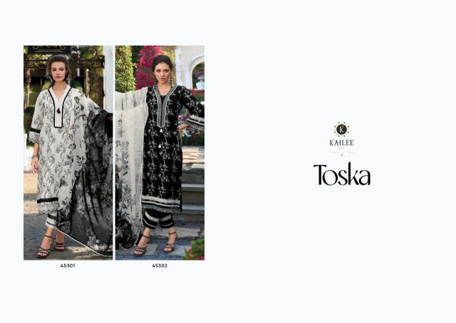 Kailee black nd white toska Designer kurti manufacturers in India