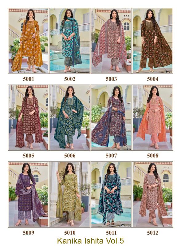 Kanika Ishita Vol 5 Kurti wholesalers in Mumbai