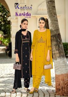 Karissa kasida vol-3 Designer Kurtis wholesale