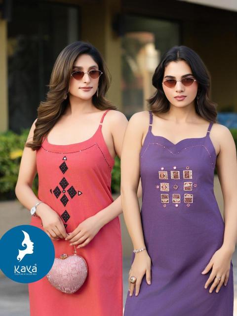 Kaya crazy girl coord set Party wear Kurtis wholesale