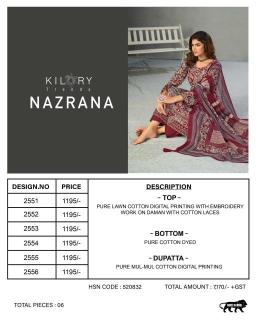 Kilory nazrana Wholesale dress materials wholesalers in Delhi