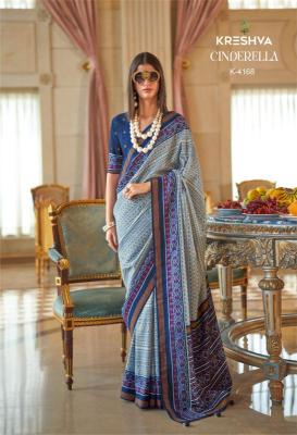 Kreshva cinderella Cheap sarees wholesale in Ahmedabad