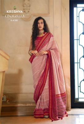 Kreshva cinderella Cheap sarees wholesale in Ahmedabad