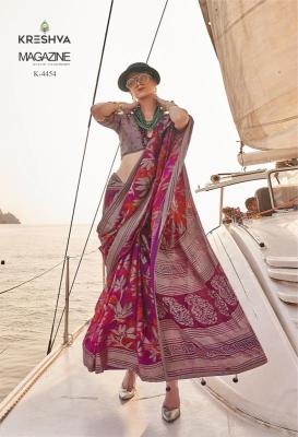 Kreshva magazine Traditional Sarees in Kolkata