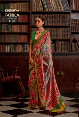 Kreshva patola chitrahar Online saree wholesalers in Mumbai