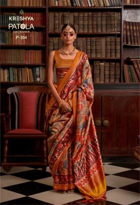 Kreshva patola chitrahar Online saree wholesalers in Mumbai