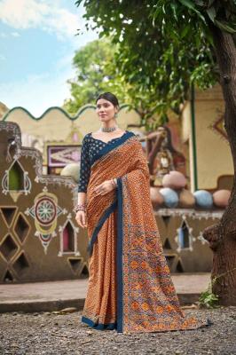 Lakhani ajrakh Sarees wholesale suppliers