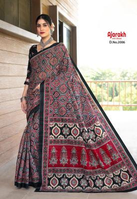 Lakhani ajrakh Sarees wholesale suppliers