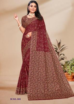Lakhani marbal cotton Wholesale saree manufacturers in Gujarat