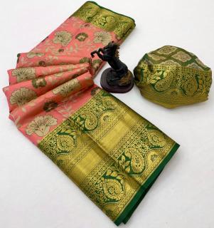 Malhar kanjivaram silk Saree wholesale market in Gujarat