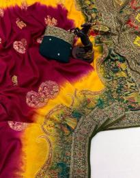 Malhar pashmina-vol-8 Bhavnagar wholesale saree suppliers