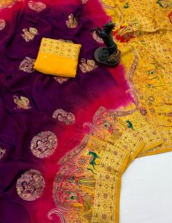 Malhar pashmina-vol-8 Bhavnagar wholesale saree suppliers