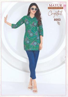 Mayur crystal vol-8 Kurti manufacturers in Kolkata