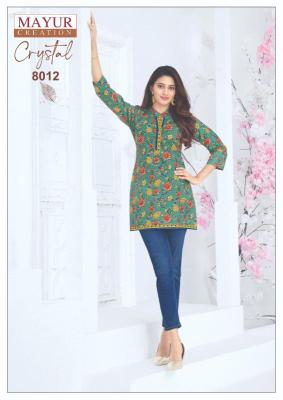 Mayur crystal vol-8 Kurti manufacturers in Kolkata