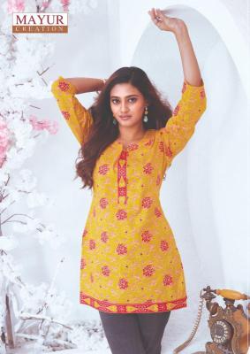 Mayur crystal vol-8 Kurti manufacturers in Kolkata
