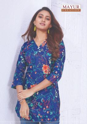 Mayur crystal vol-8 Kurti manufacturers in Kolkata