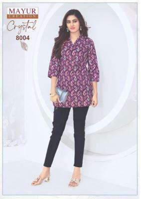 Mayur crystal vol-8 Kurti manufacturers in Kolkata
