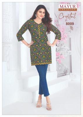 Mayur crystal vol-8 Kurti manufacturers in Kolkata