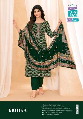 Mcm kartika jam satin work vol-1 Unstitched dress materials in Kolkata