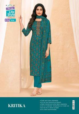 Mcm kartika jam satin work vol-1 Unstitched dress materials in Kolkata