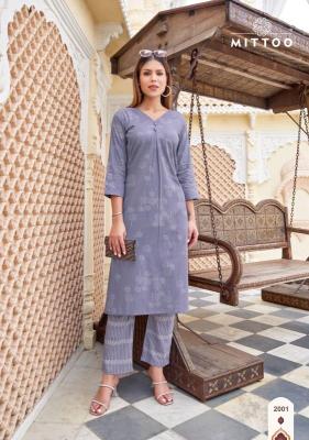 Mittoo floral style coord set Kurti wholesaler in Hyderabad 