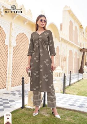 Mittoo floral style coord set Kurti wholesaler in Hyderabad 