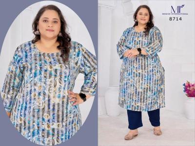 Moksh international plus size nitya vol-1 kurti wholesalers in Kolkata