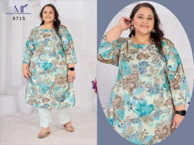 Moksh international plus size nitya vol-1 kurti wholesalers in Kolkata