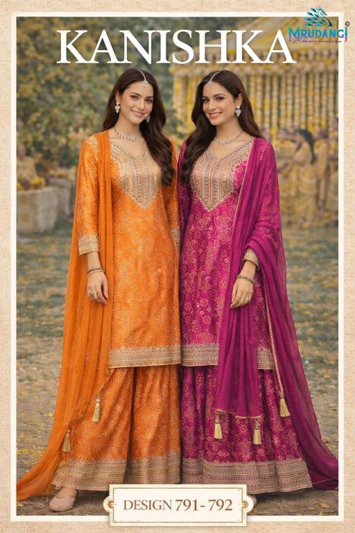 Mrudangi Kanishka Latest salwar kameez designs in wholesale market