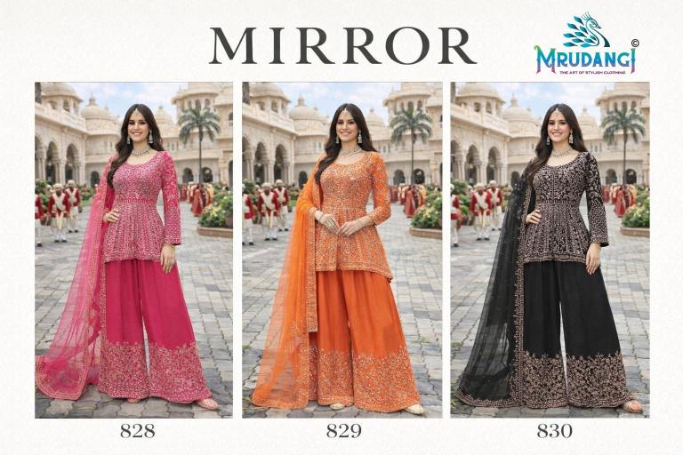 Mrudangi Mirror Traditional salwar kameez wholesalers in Delhi