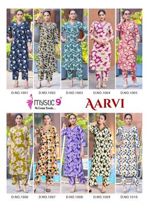Mystic9 aarvi vol 1 coord set Kurti manufacturers and exporters in Hydrabad
