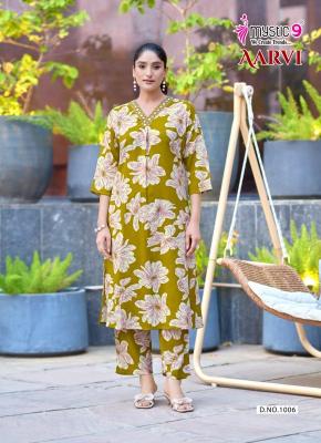 Mystic9 aarvi vol 1 coord set Kurti manufacturers and exporters in Hydrabad