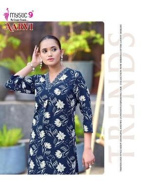 Mystic9 aarvi vol 1 coord set Kurti manufacturers and exporters in Hydrabad